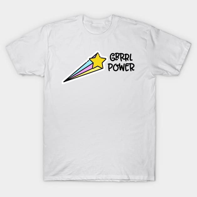 Girl Power T-Shirt by Pulpixel